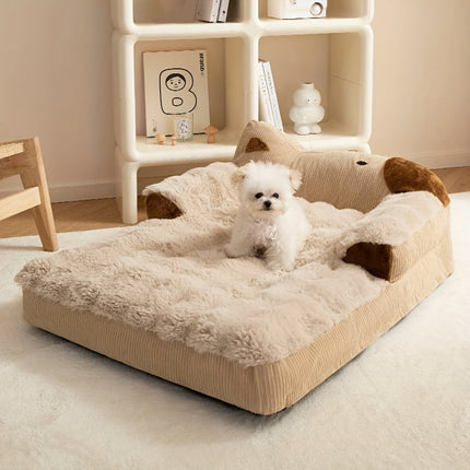 NNETM Soft Indoor Pet Couch for Dogs and Cats