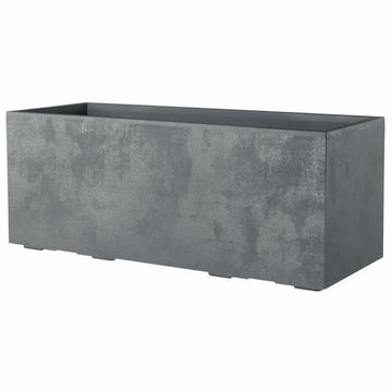 Self-watering planter Deroma Grey 99 cm Plastic Rectangular