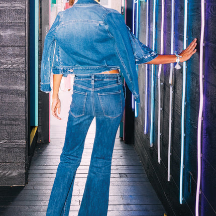 Stretchy Bootcut Jeans
