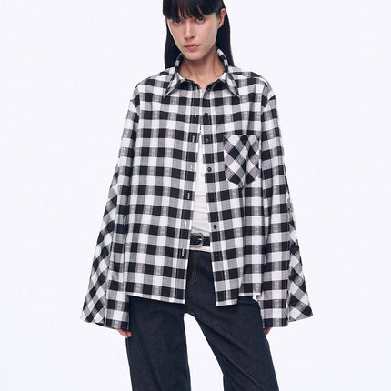 Style Diary Jacquard Check Shirt