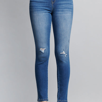 Destructed Skinny Jeans