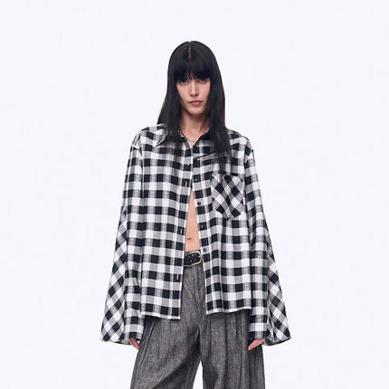 Style Diary Jacquard Check Shirt