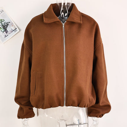 Short Loose Jacket Coat Women