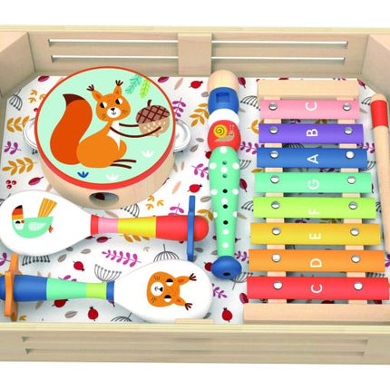 Musical Instrument Set Forest