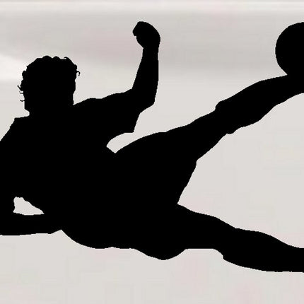 Soccer Player Decal for Car Truck Windows Vinyl Sticker
