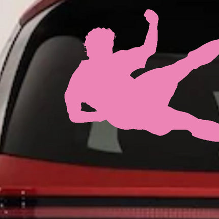 Soccer Player Decal for Car Truck Windows Vinyl Sticker