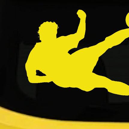 Soccer Player Decal for Car Truck Windows Vinyl Sticker