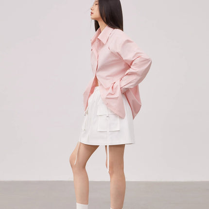 Tencel Jacquard Striped Shirt Jacket