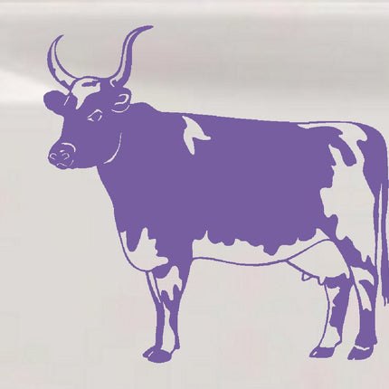 Cow Bull Decal for Car Truck Window - Vinyl Sticker