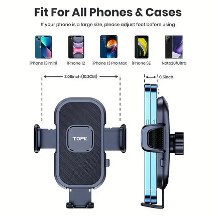 Unlock hands-free possibilities with our car phone holder