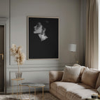24X36 / In White Floating Frame