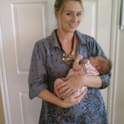 Gray Maternity Tunic