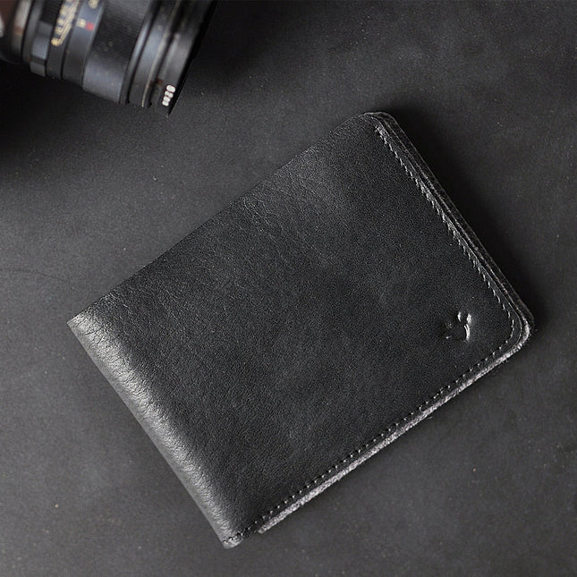 Dual Textured Leather Wallet