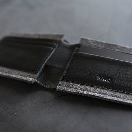 Dual Textured Leather Wallet