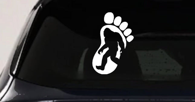 Bigfoot Sasquatch Vinyl Decal for Car Truck Window Sticker