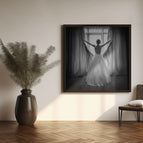 24X24 / In Black Floating Frame
