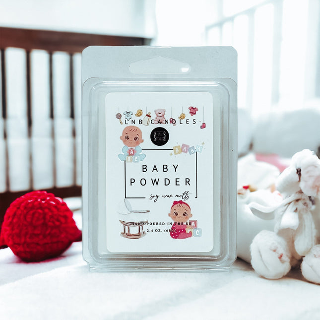Baby Shower Powder Soy Wax Melts