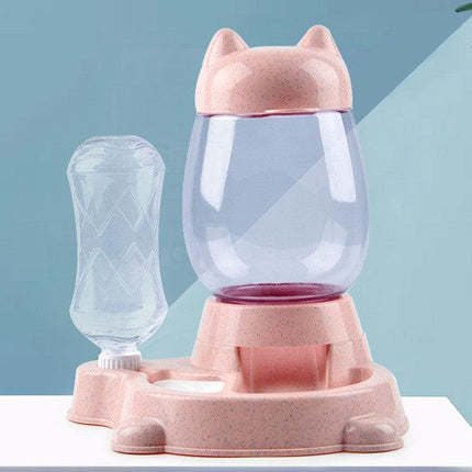 Pet Oasis: Automatic Feeder And Water Dispenser