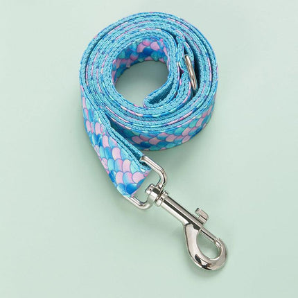 Mermaid Magic Pet Collar Leash Set