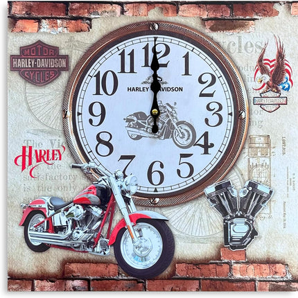 Modern Frameless Paris Eiffel Tower Wall Painting clock -5557