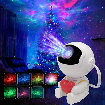 NNETM Aurora Galaxy Projector USB Light with Remote (8 Colors)