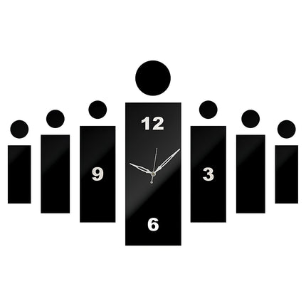 Luxury Modern Design 3D Decal Wall Clock ~5404