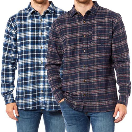 Men’s Flannel Check Casual Shirt