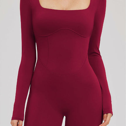 Second Skin Open-Back Bodysuit