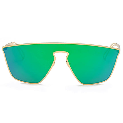 Women’s Futuristic Flat Lens Sunglasses