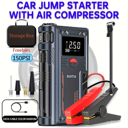 Portable Air Compressor & Jump Starter