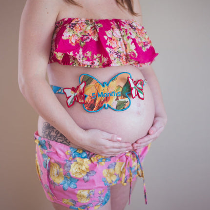 Butterfly Maternity Sash