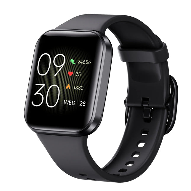 Luxury Smart Watch Fitness Waterproof Sport (Black)