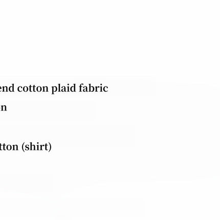 Tea Grid Retro Plaid Shirt