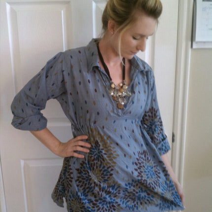 Gray Maternity Tunic