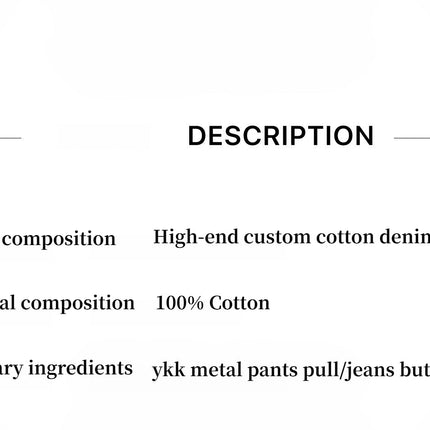 "Fine Sand Coast" deconstructed straight-leg slightly flared wide-leg loose casual jeans for women