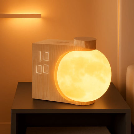 Sunrise Alarm Clock With Moonlight Nightstand Illumination