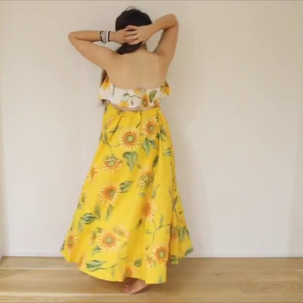 Sunflower Maternity Skir