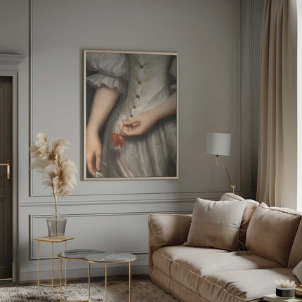 Wall art Baroque Detail Painting