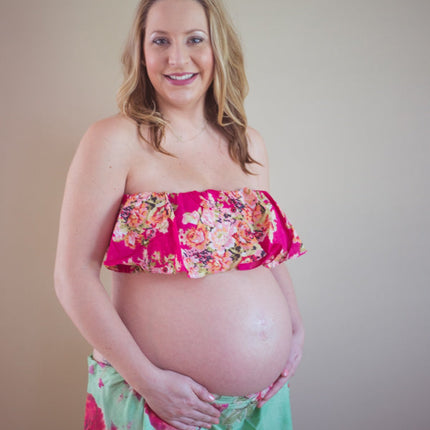 Floral Maternity Skirt