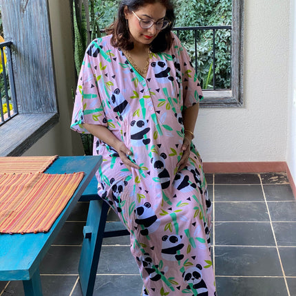 Panda Land Stunningly Simple Maternity Caftan