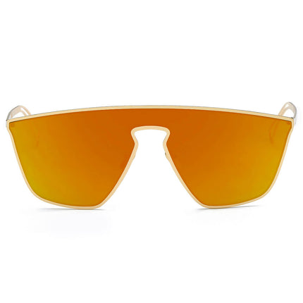 Women’s Futuristic Flat Lens Sunglasses