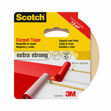 Double Sided Tape Scotch 20 m x 50 mm Carpet