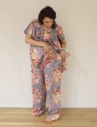 2-Piece Maternity Pajama Set