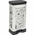 Waste bin Curver CEN-45916 Silver Metal 50 L