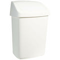 Rubbish Bin Rubbermaid TAPA BASCULANTE White Black Plastic 25 L