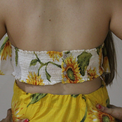 Sunflower Maternity Skir