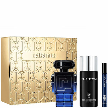 Men's Perfume Set Paco Rabanne PHANTOM 3 Pieces