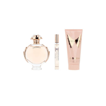 Women's Perfume Set Paco Rabanne OLYMPÉA 3 Pieces