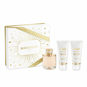 Women's Perfume Set Boucheron QUATRE POUR FEMME 3 Pieces