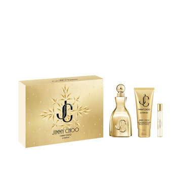 Women's Perfume Set Jimmy Choo I WANT CHOO EDP 3 Pieces